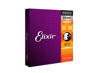 Elixir Jogo de Cordas 011 para Guitarra Acústica Bronze 80/20 Nanoweb 011-052 Elixir Jogo de Cordas 011 para Guitarra Acústica Bronze 80/20 Nanoweb 011-052